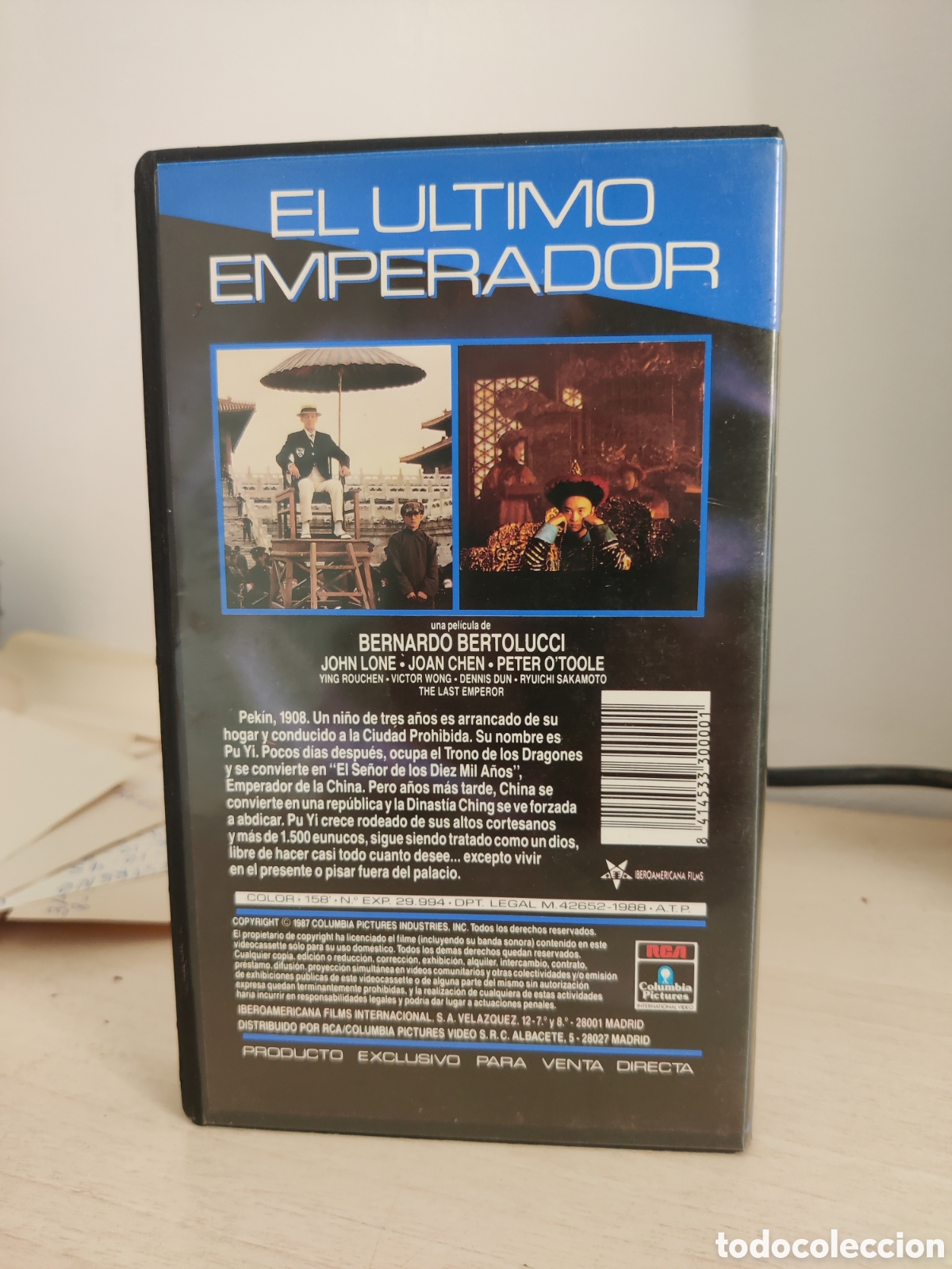 Cine: VHS EL ULTIMO EMPERADOR - Foto 3