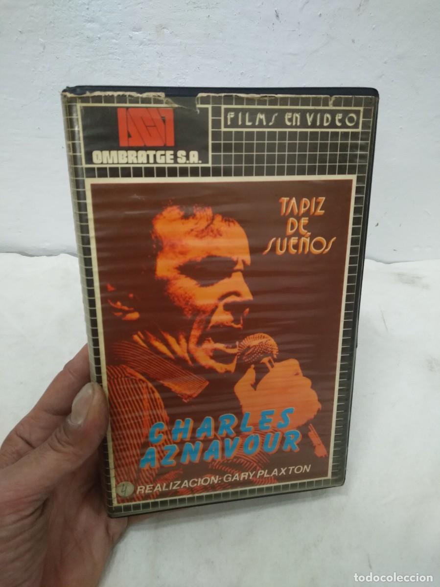 Cine: Vhs-Charles Aznavour-Tapiz de Sue&ntilde;os-