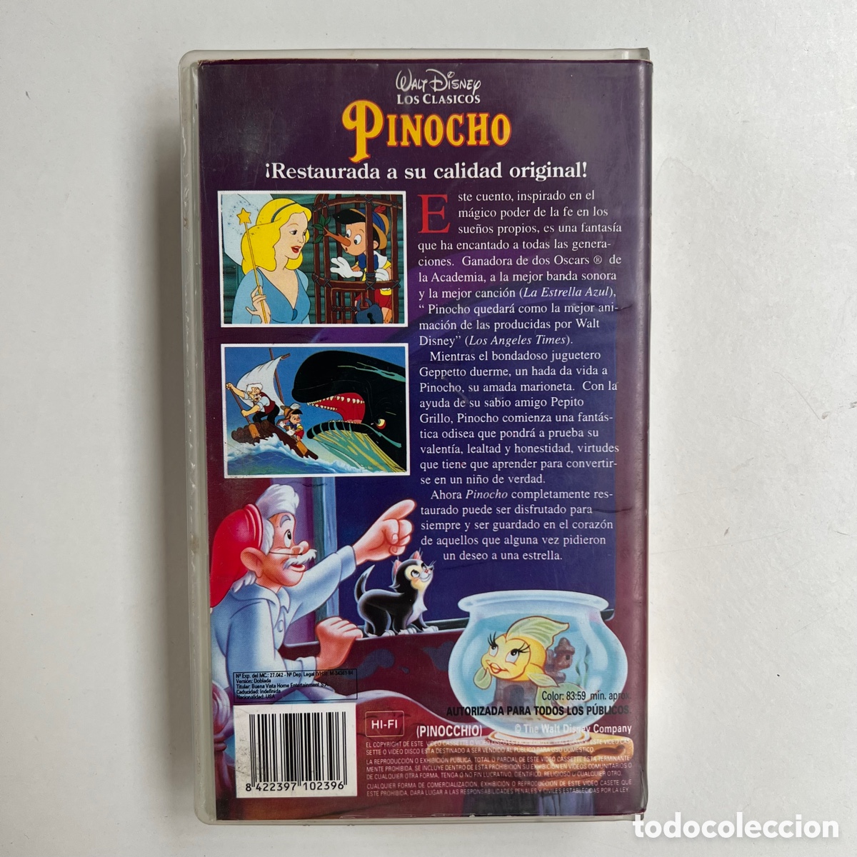 Cine: Pinocho vhs - Foto 3