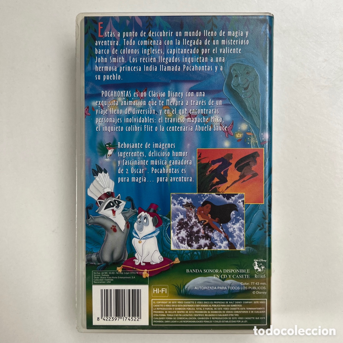 Cine: Pocahontas vhs - Foto 3