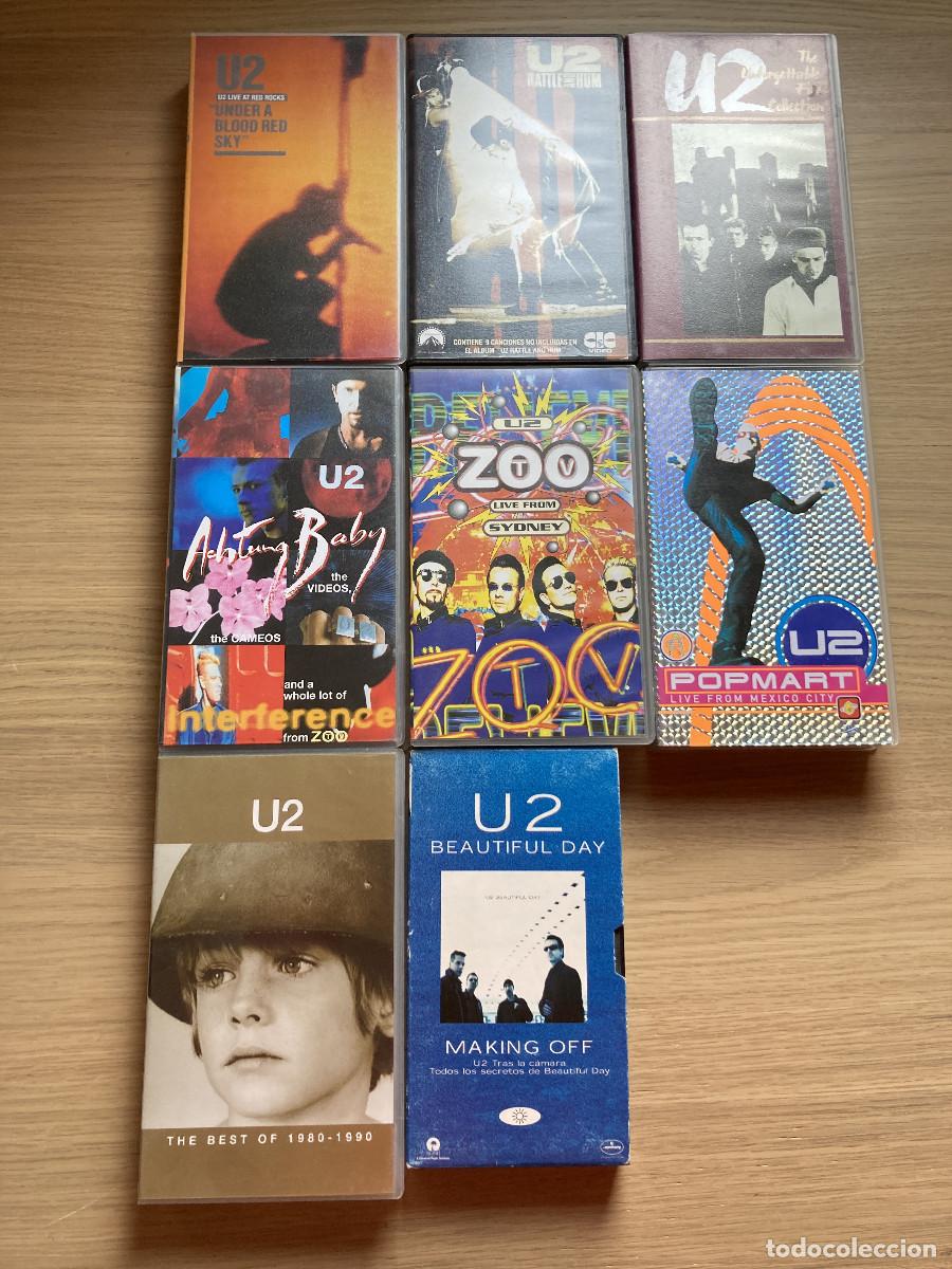 Cine: Lote de 8 VHS U2 - Foto 1