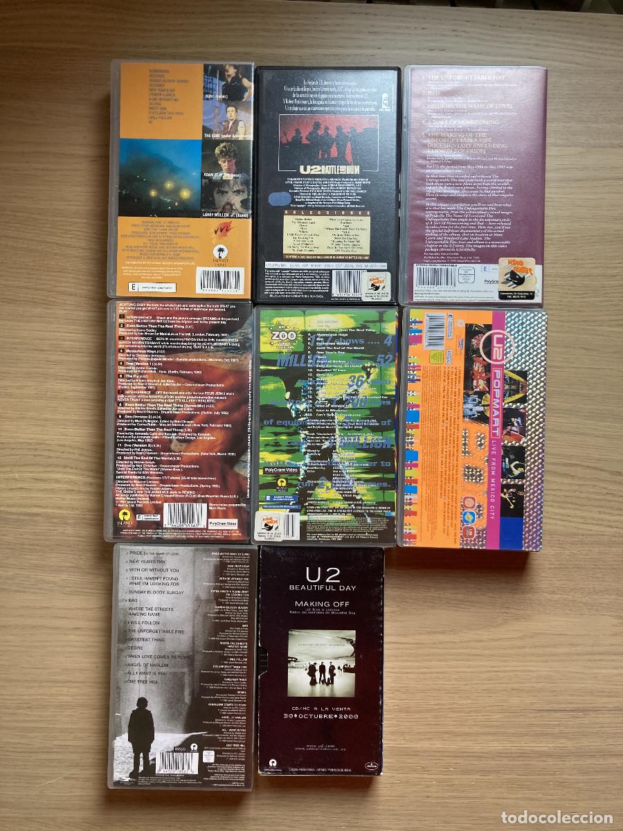 Cine: Lote de 8 VHS U2 - Foto 2