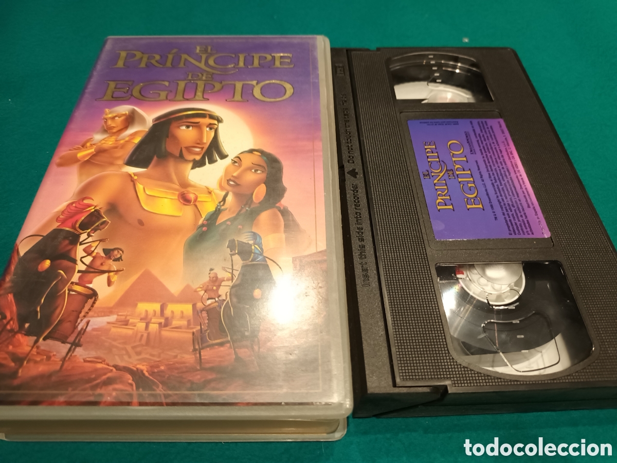 el príncipe egipto - dibujos animados - vhs - Compra venta en todocoleccion