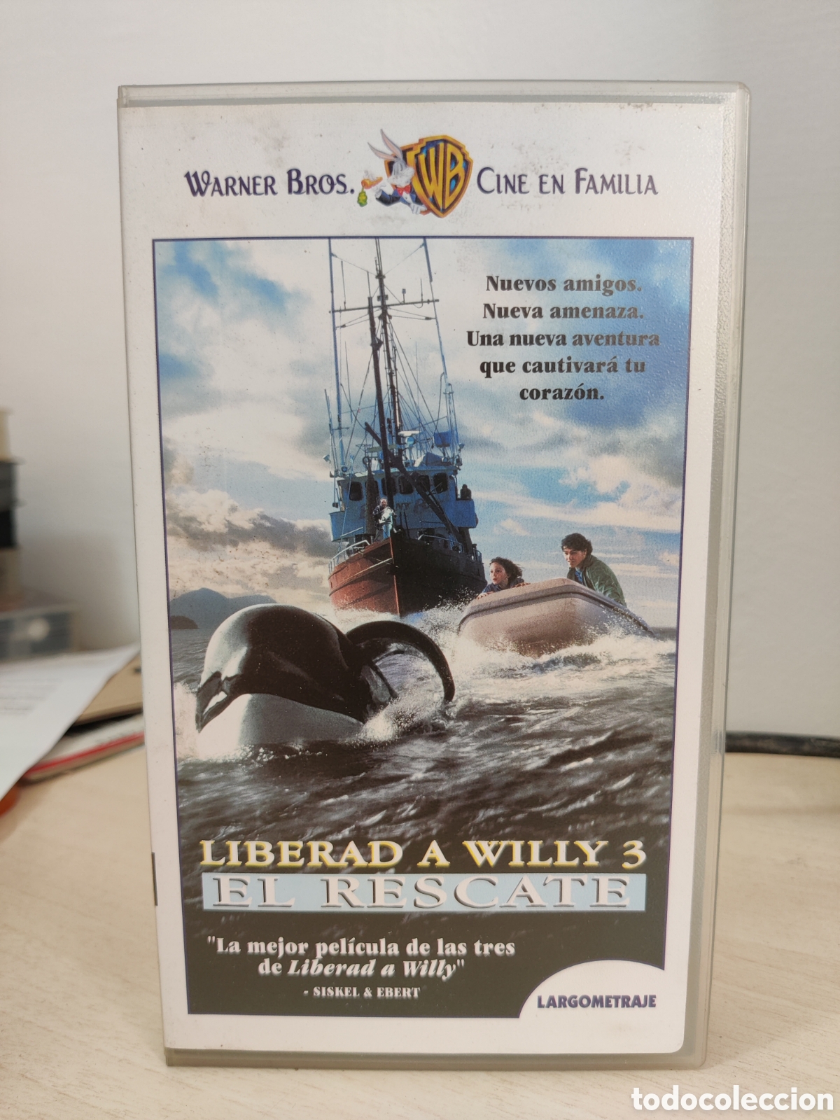 Cinema: VHS LIBERAD A WILLY 3 EL RESCATE