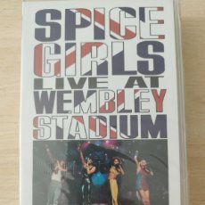 Cine: VHS SPICE GIRLS LIVE AT WEMBLEY STADIUM PLUS BACK IN BRITAIN NUEVO
