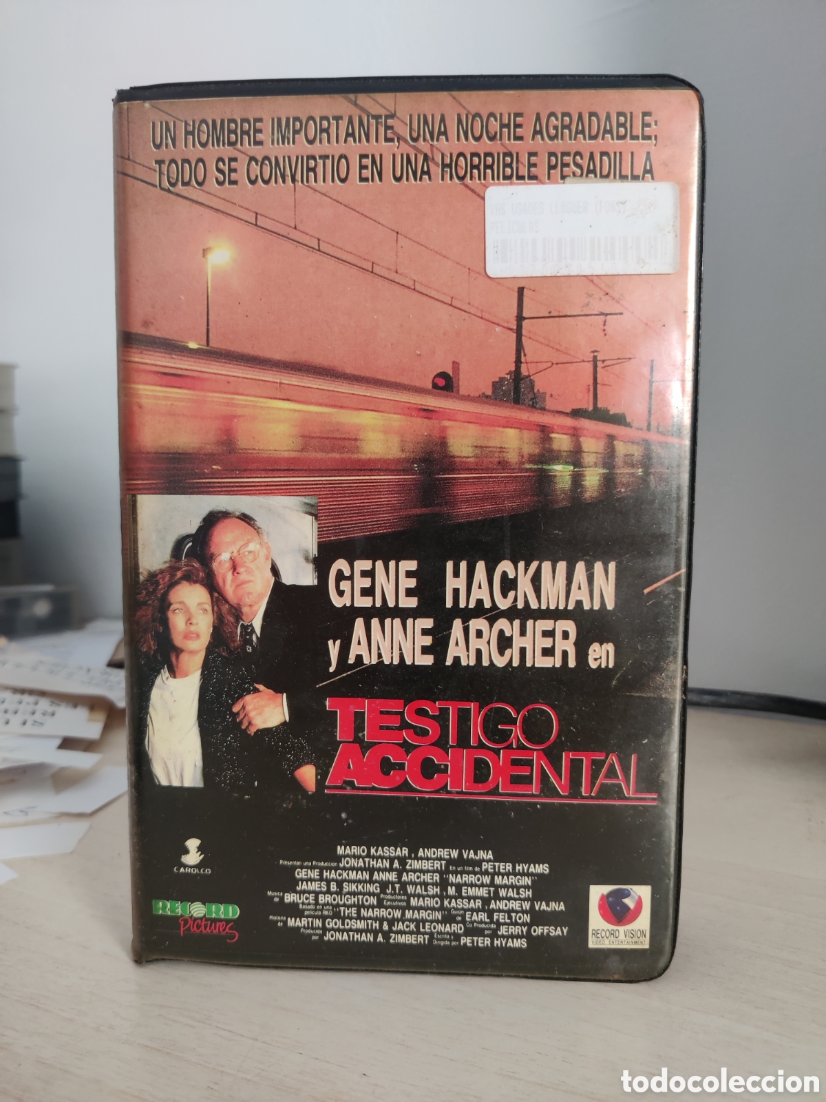 Kino: ESTAMOS LIQUIDANDO. VHS TESTIGO ACCIDENTAL