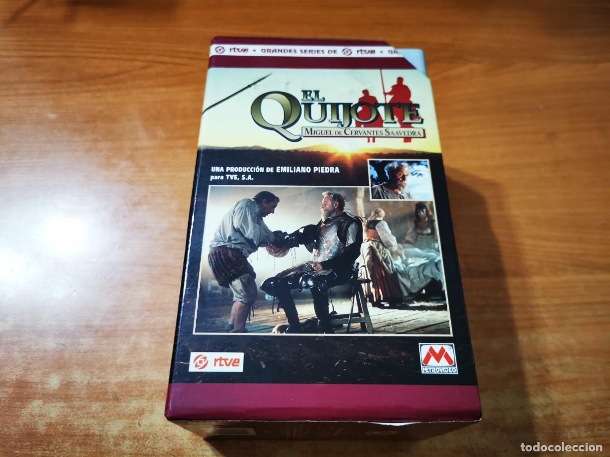 Cinema: EL QUIJOTE PACK 3 VHS DEL A&Ntilde;O 1994 RTVE ESPA&Ntilde;A