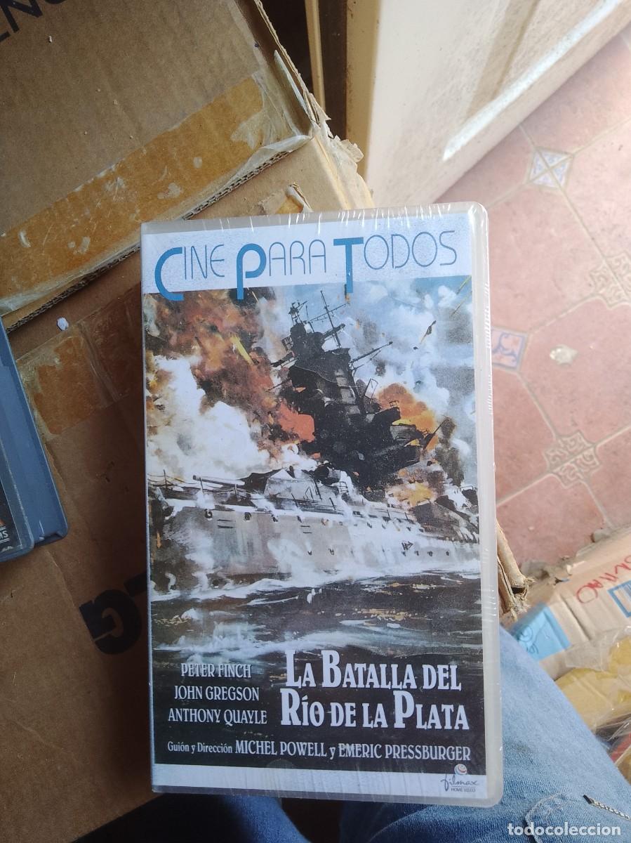 Cine: La batalla del r&iacute;o de la plata vhs nueva precintada