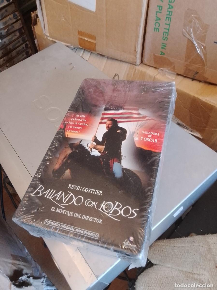 Cine: Bailando con lobos el montaje vhs 1 y 2 nuevas sin abrir