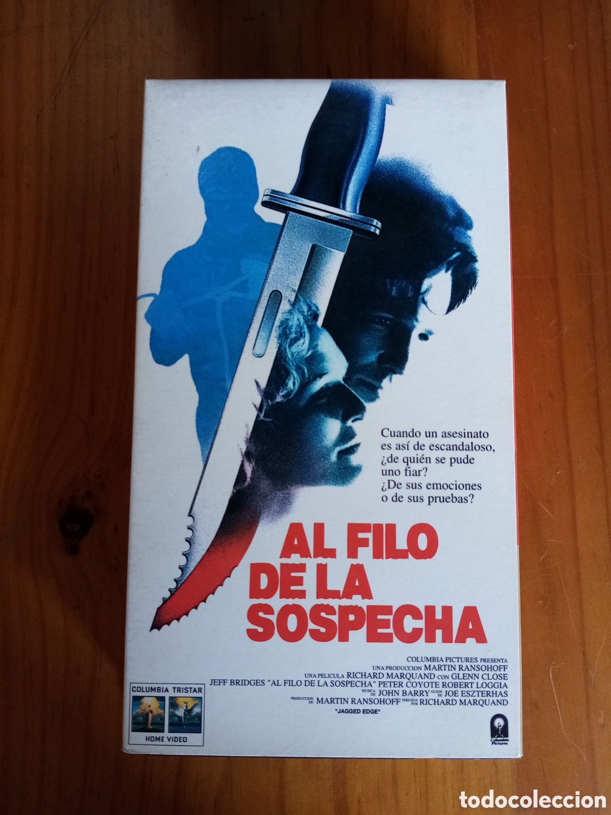 Cinema: Al filo de la sospecha. Pel&iacute;cula VHS