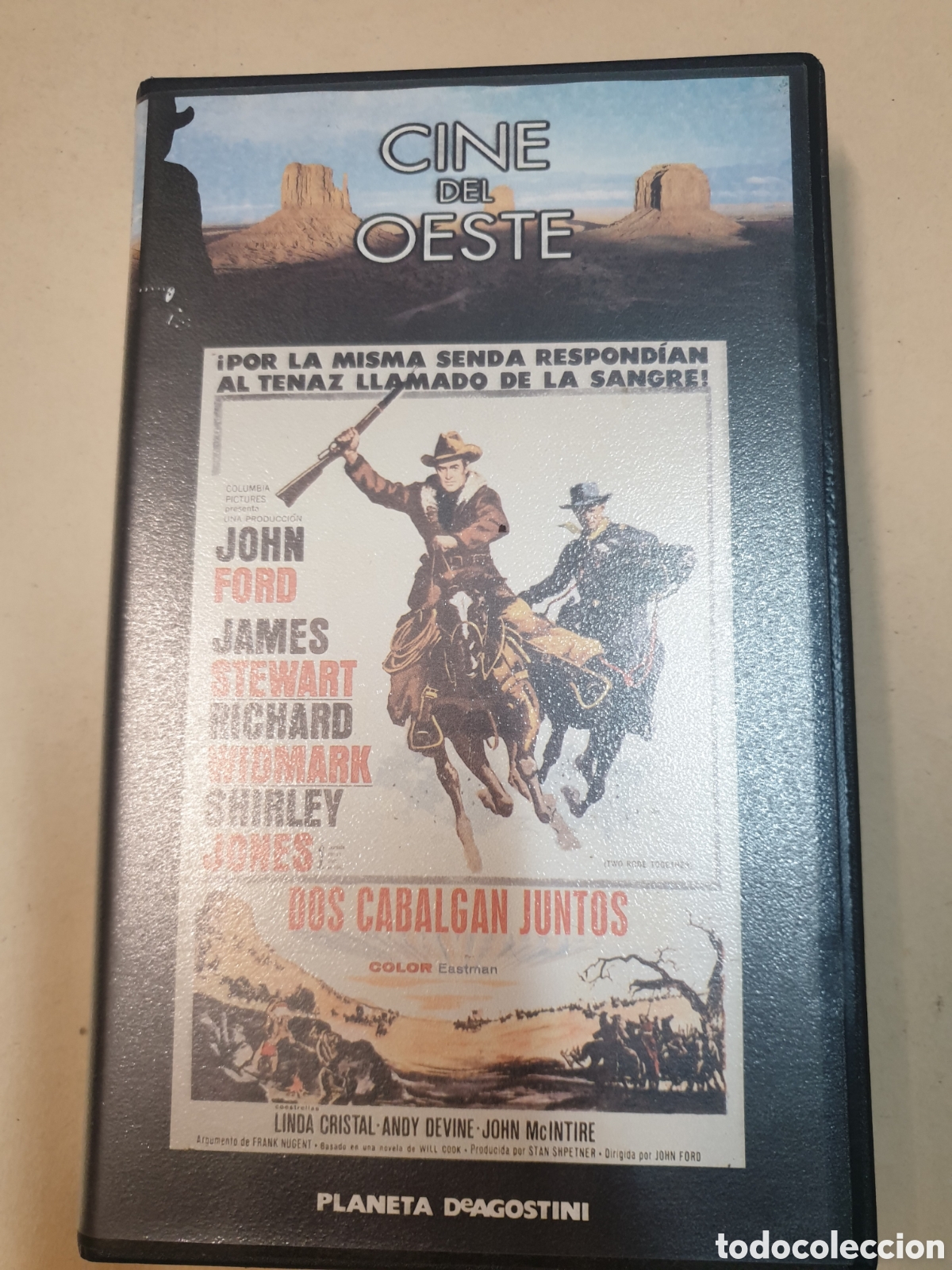 Cine: Dos cabalgan juntos. VHS - Foto 1