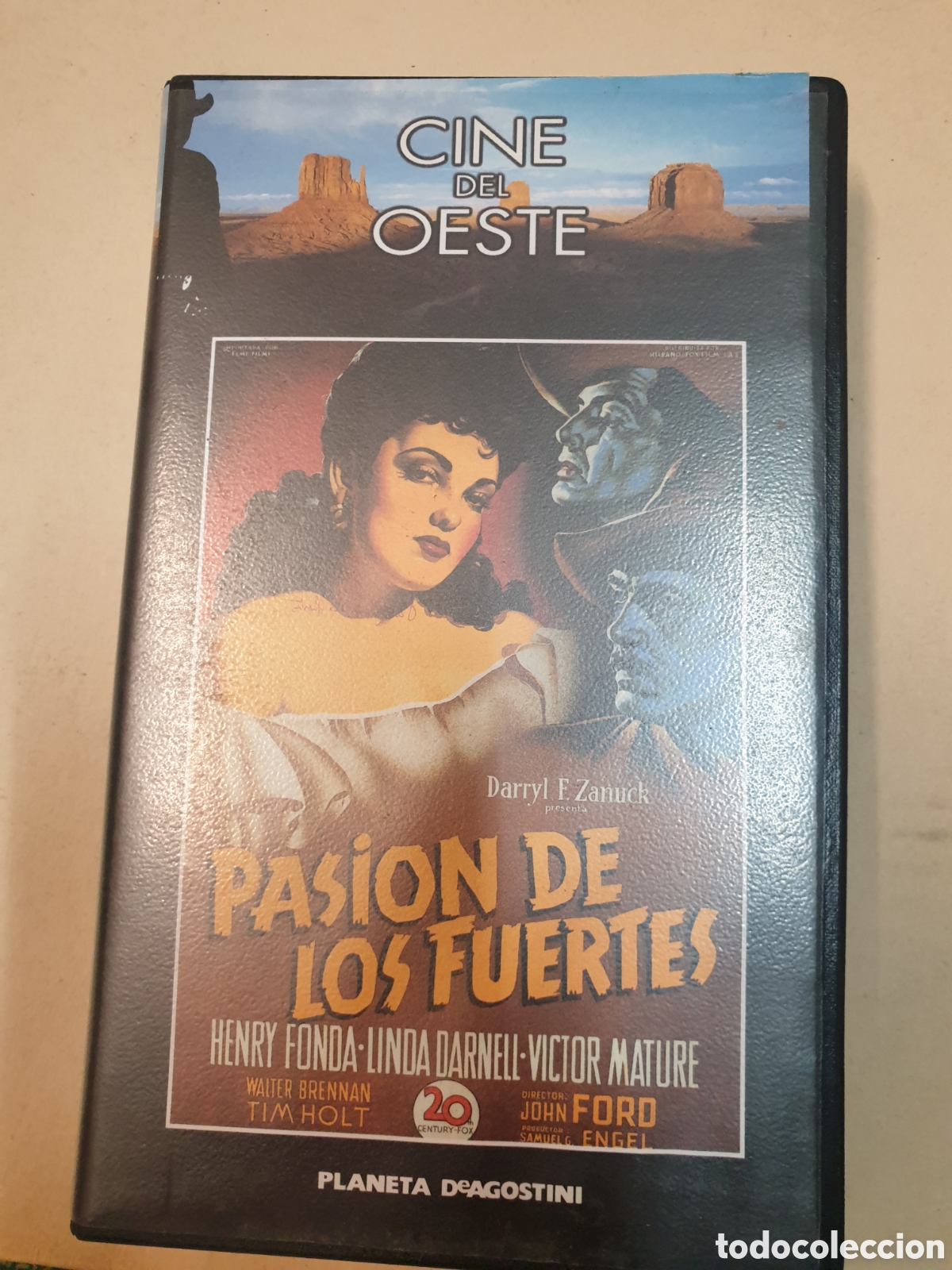 Cine: Pasion de los fuertes. VHS