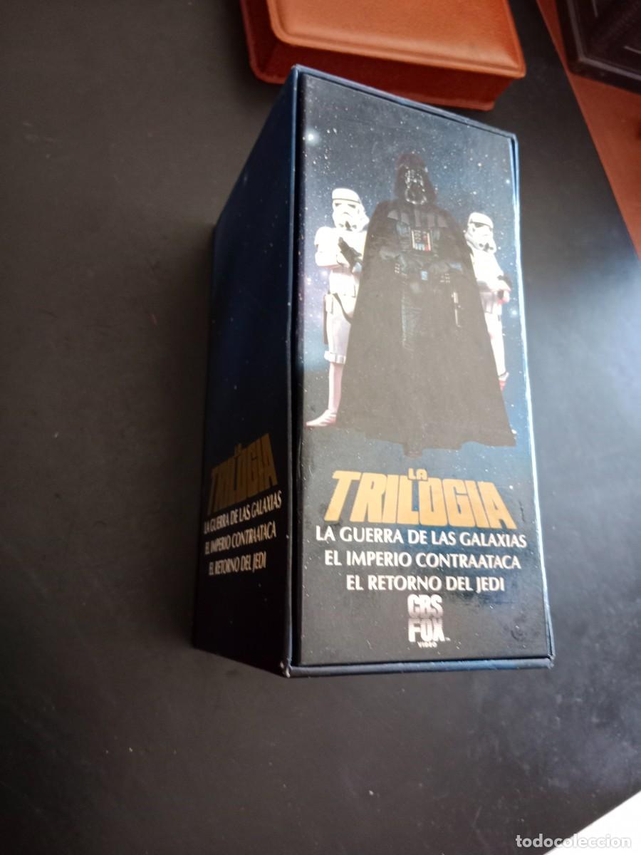 Cine: VHS 1980 -ESTUCHE TRILOGIA STAR WARS - LA GUERRA DE LAS GALAXIAS IMPERIO CONTRAATACA REGRESO JEDI