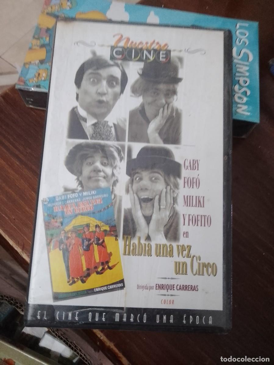 Cine: Hab&iacute;a una vez un circo vhs nueva precintada