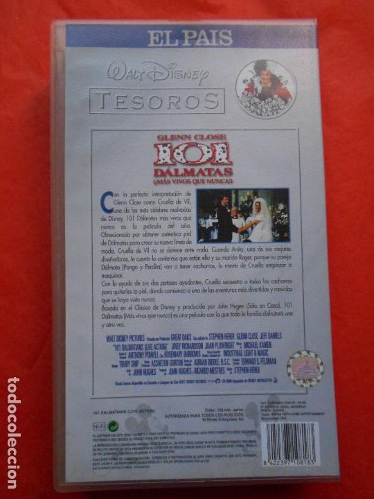 Cine: VHS 101 DALMATAS - Foto 2