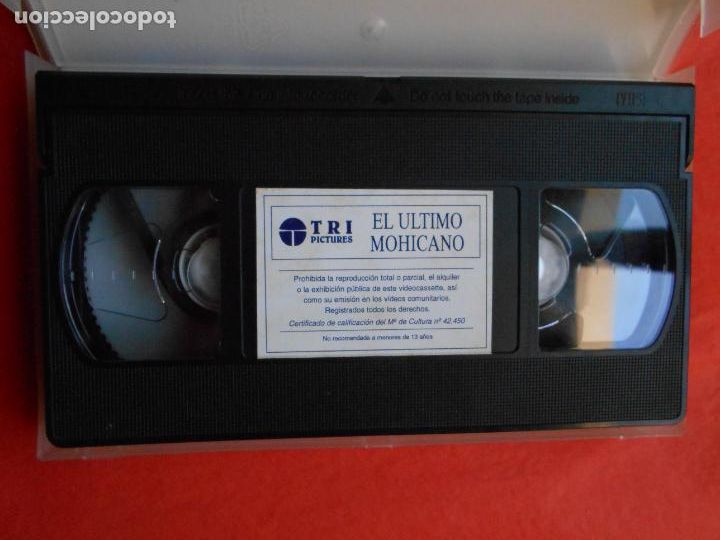Cine: VHS EL &Uacute;LTIMO MOHICANO - Foto 3