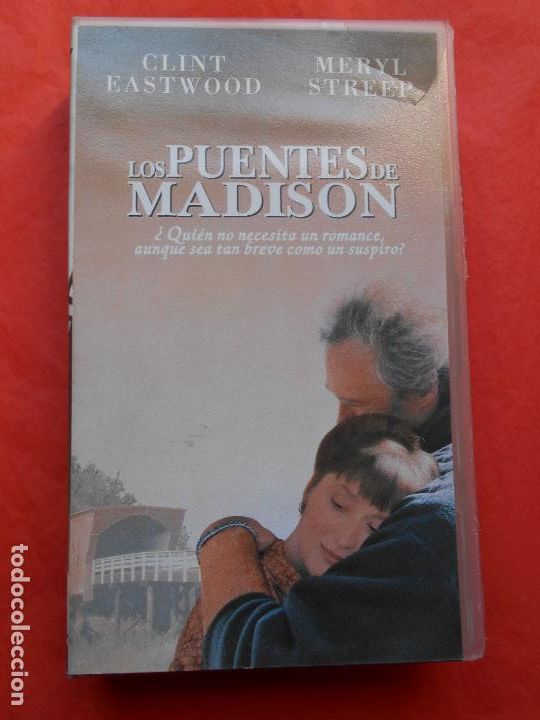 Cine: VHS LOS PUENTES DE MADISON - Foto 1