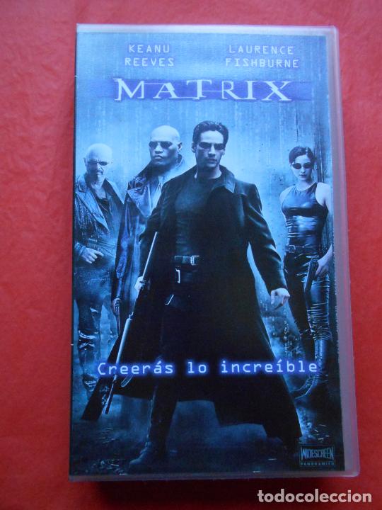 Cine: VHS MATRIX CREERAS LO INCRE&Iacute;BLE