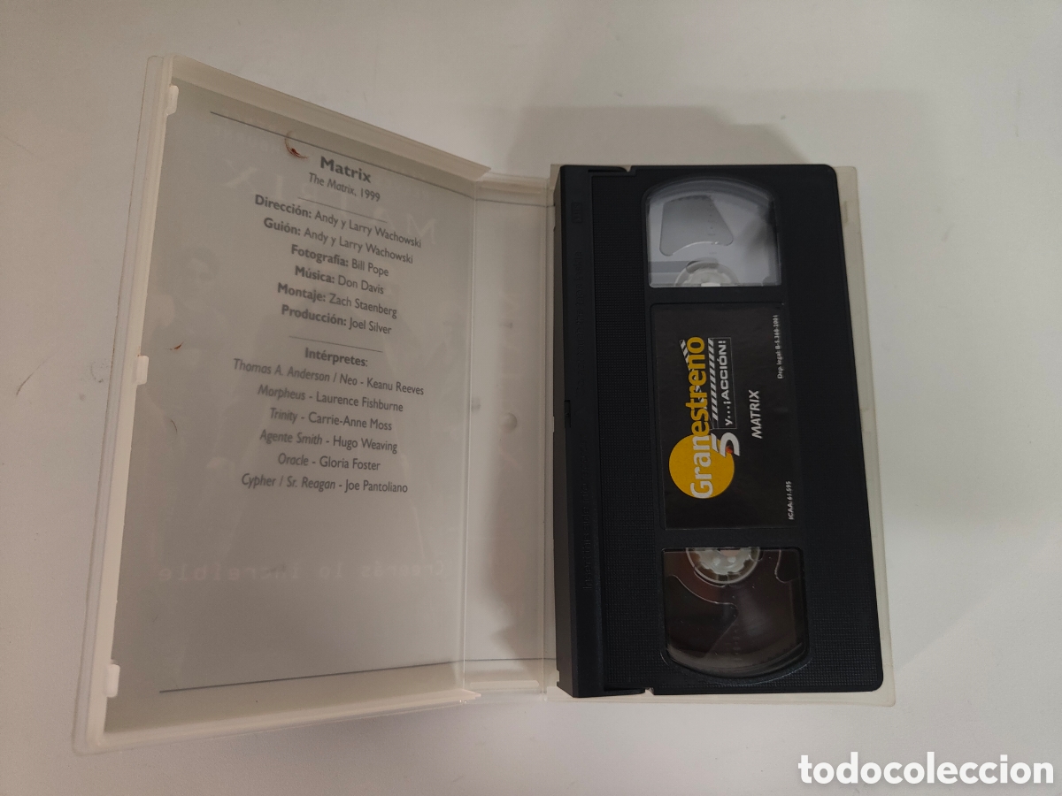 Cine: Pel&iacute;cula de Matrix en VHS - Foto 1