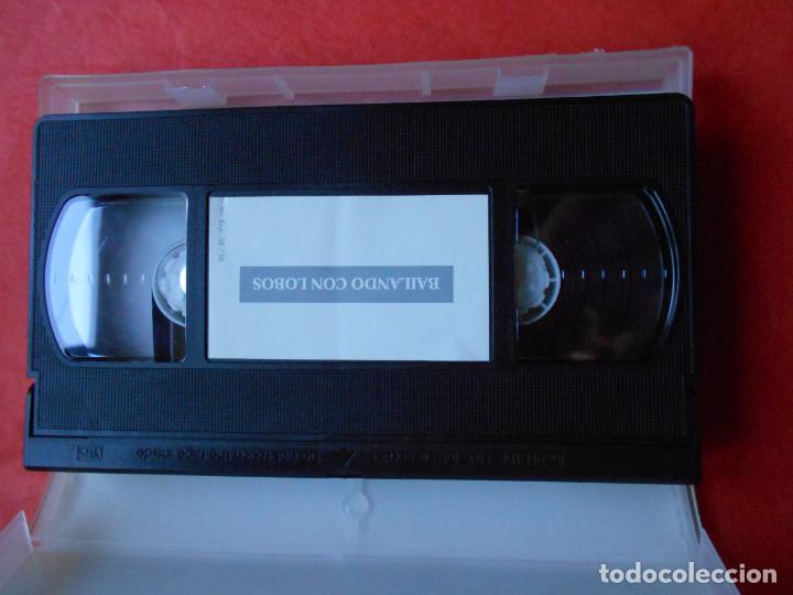 Cine: VHS BAILANDO CON LOBOS - Foto 3