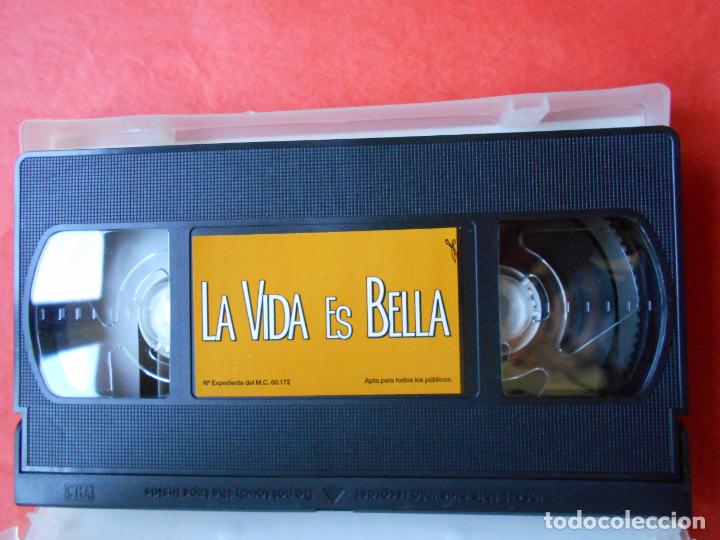 Cine: VHS LA VIDA ES BELLA - Foto 3