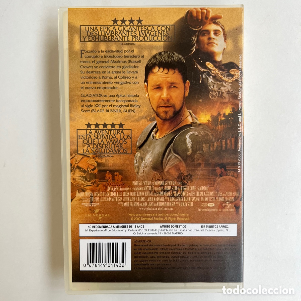 Cine: Gladiator vhs - Foto 3
