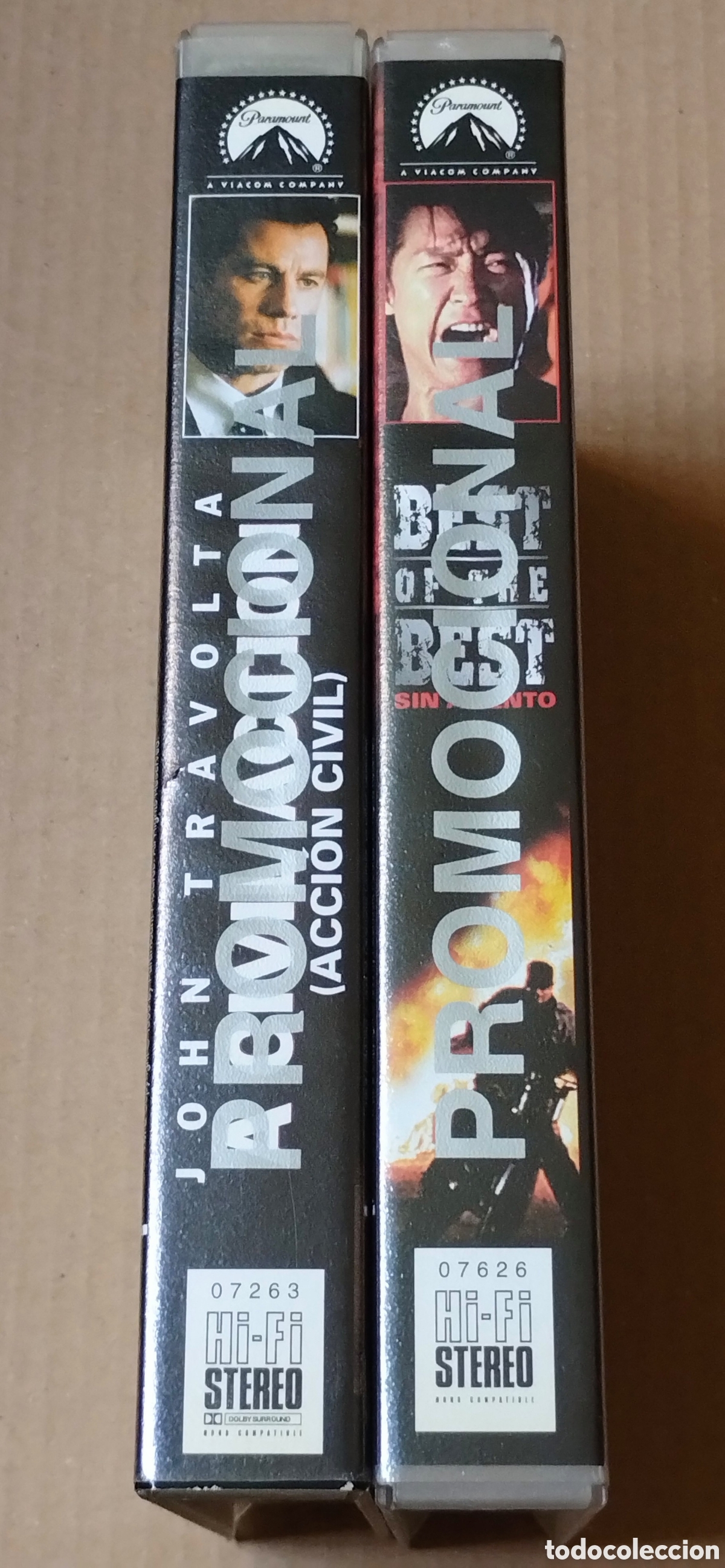 Cine: 2 Cintas VHS Promocional Paramount - Foto 3