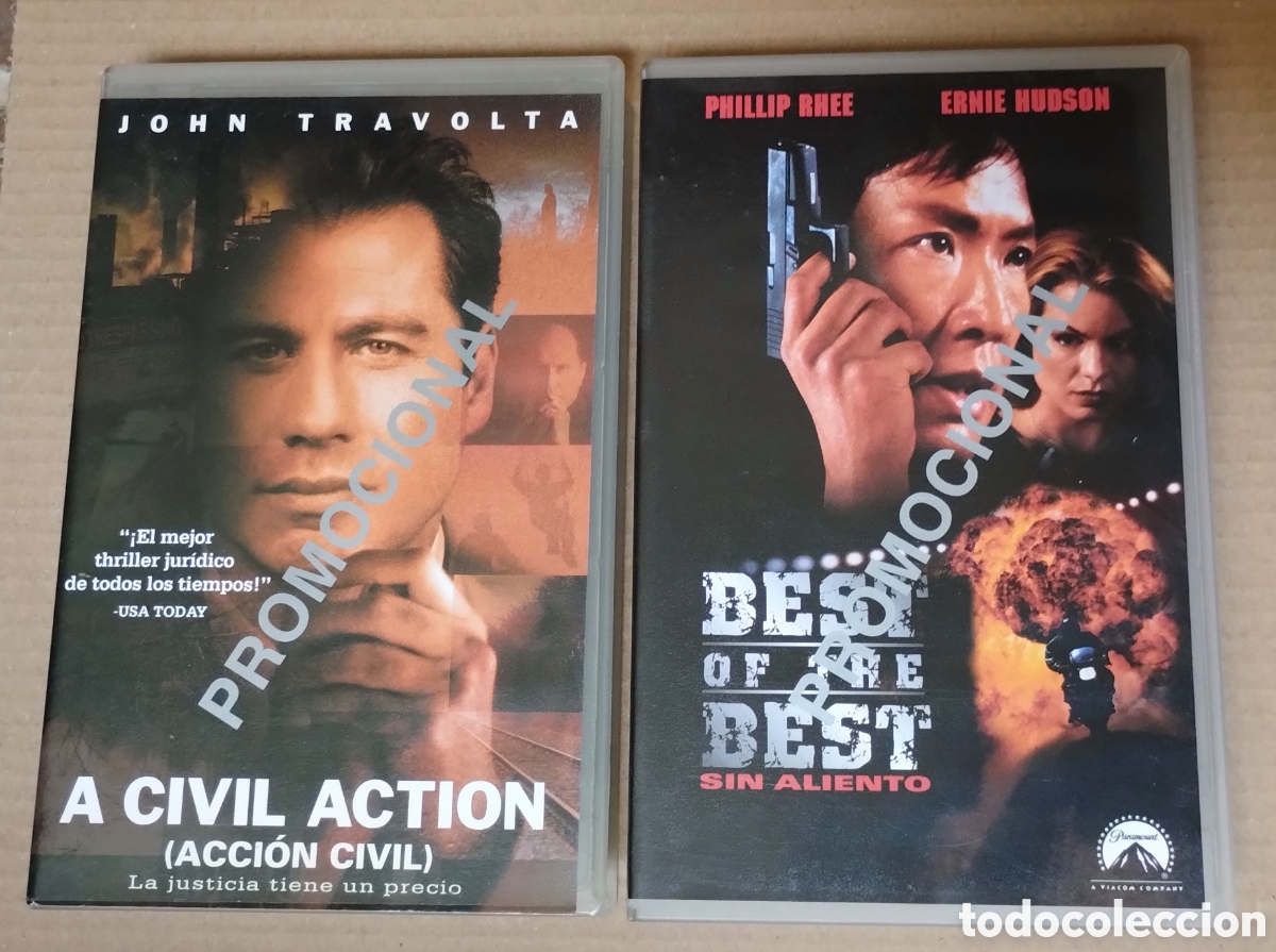 Cine: 2 Cintas VHS Promocional Paramount