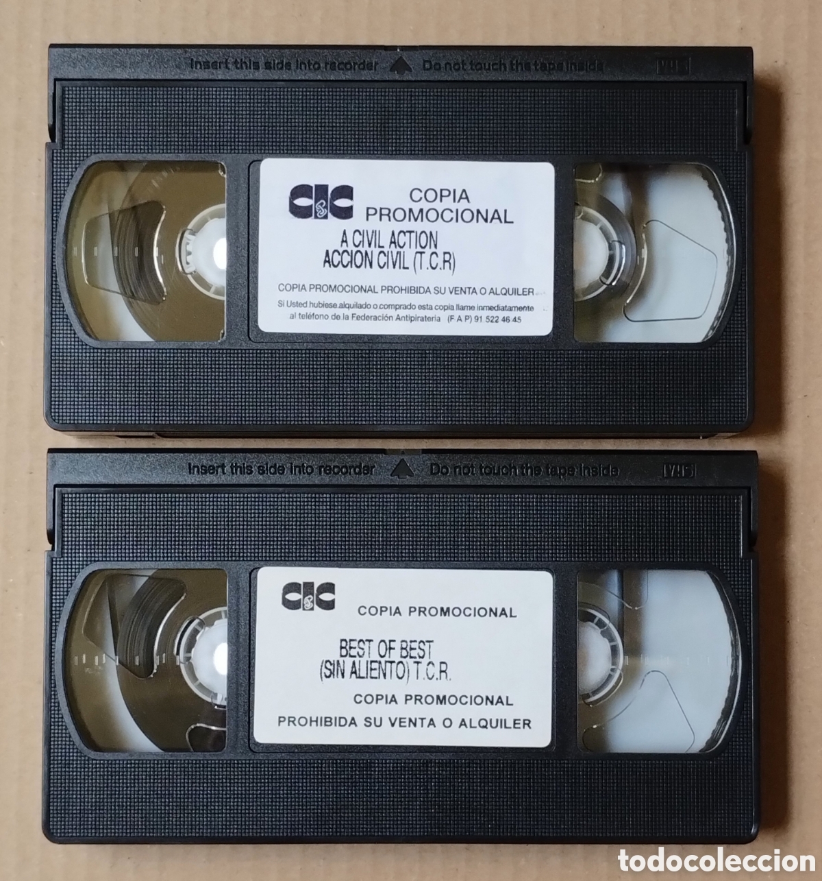 Cine: 2 Cintas VHS Promocional Paramount - Foto 4