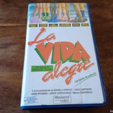 Cine: LA VIDA ALEGRE - ANA OBREGON, A. RESINES, FERNANDO COLOMO - VHS ORIGINAL WEEKEND VIDEO 1988