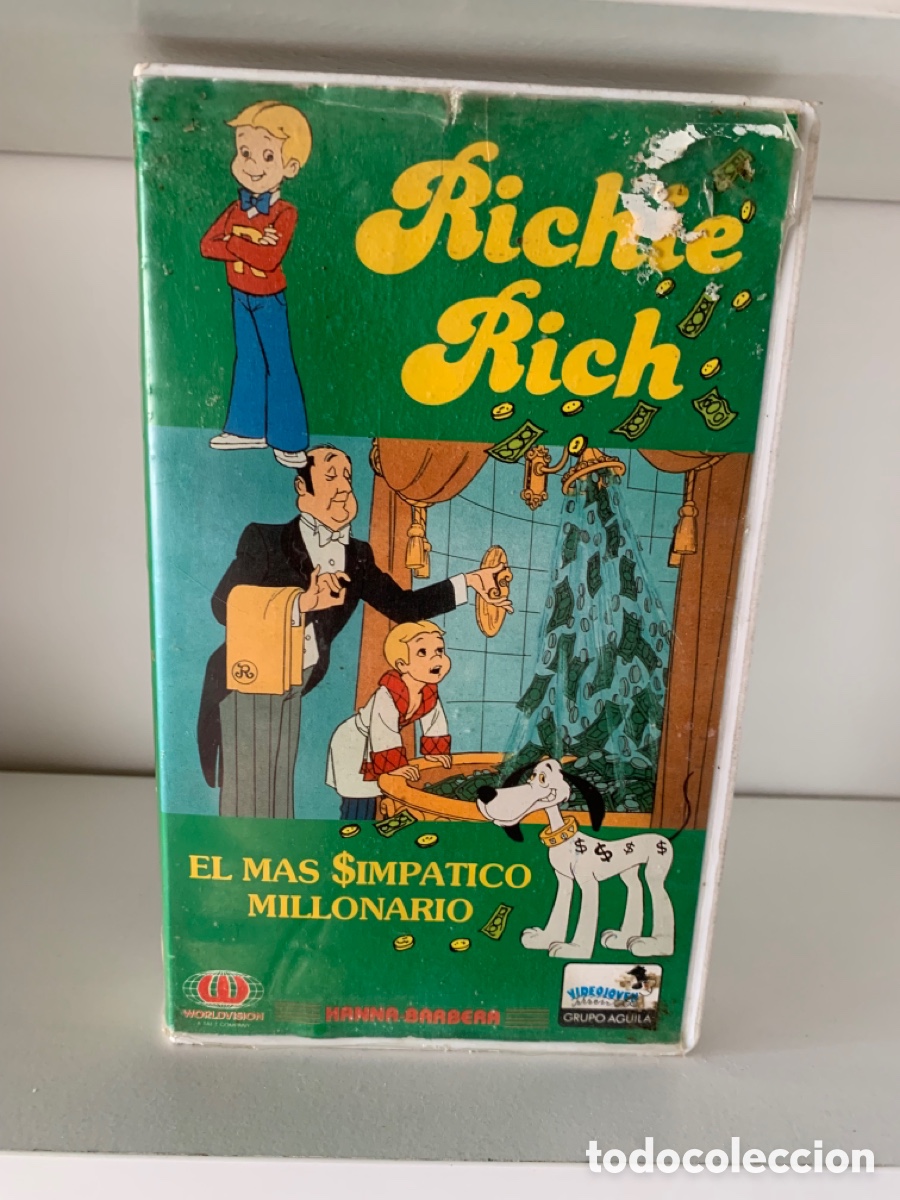 vhs. richie rich. el más simpático millonario - Compra venta en  todocoleccion