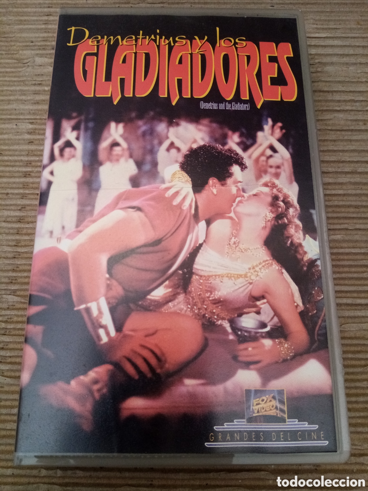 Cinema: Demetrius y los Gladiadores. VHS