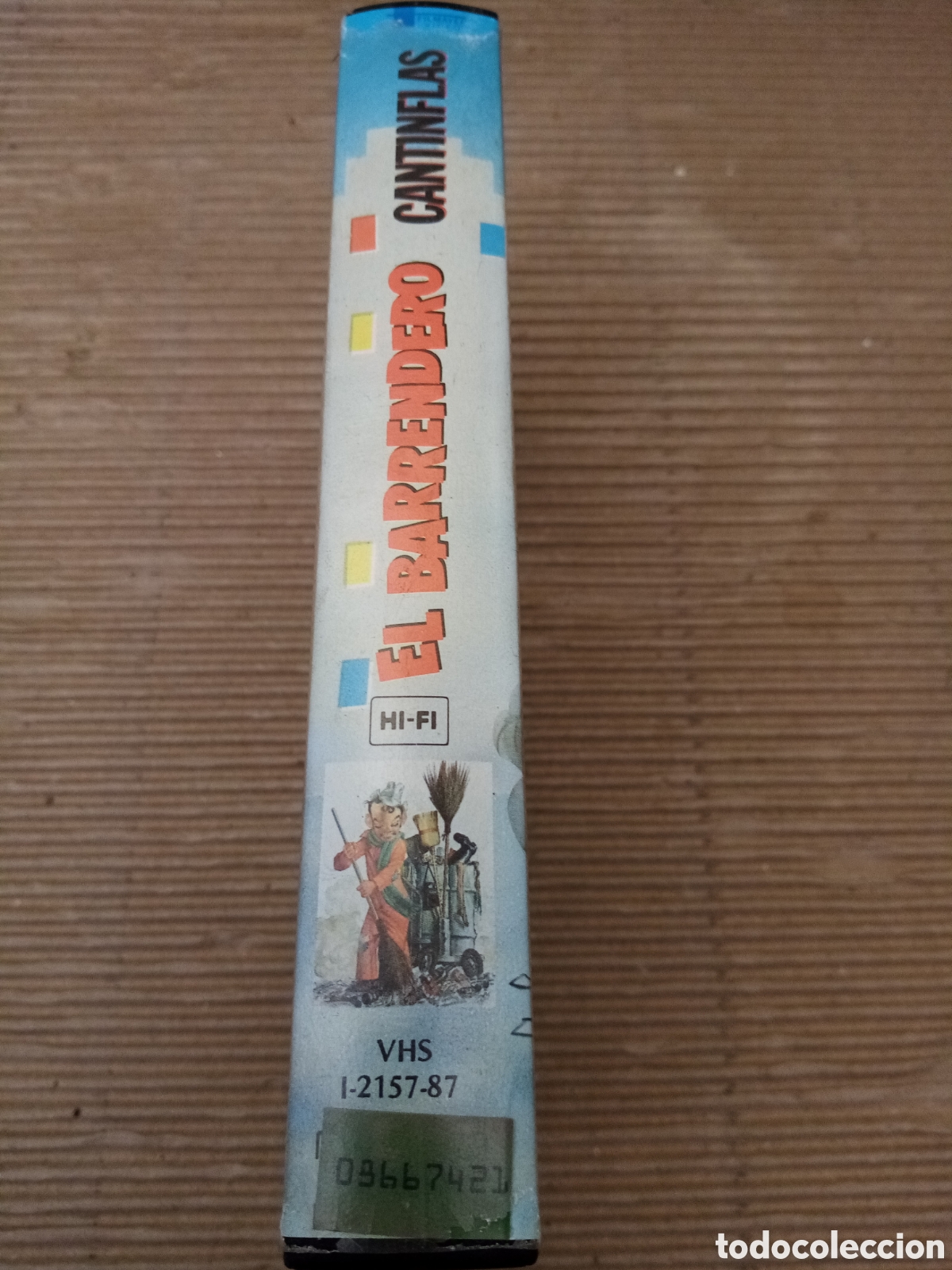 Cine: El barrendero. Cantimflas. VHS - Foto 2
