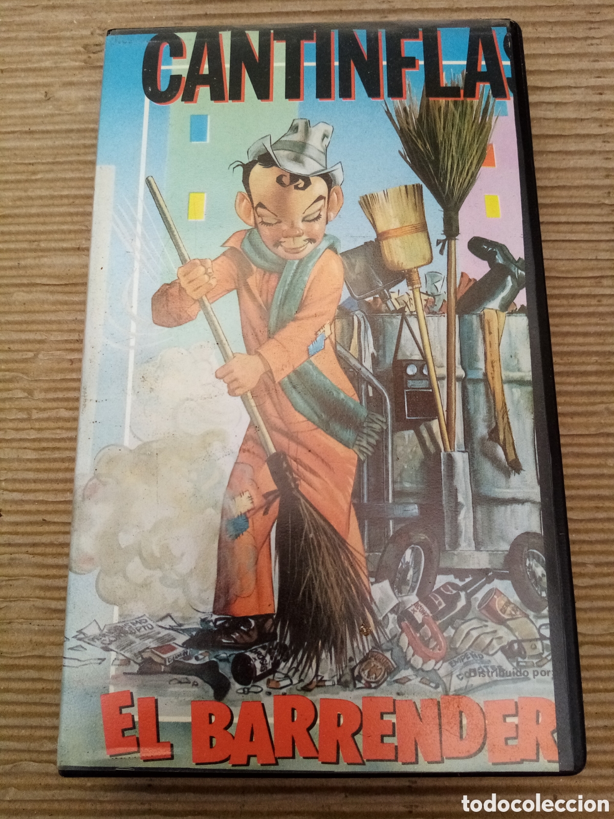 Cine: El barrendero. Cantimflas. VHS - Foto 1