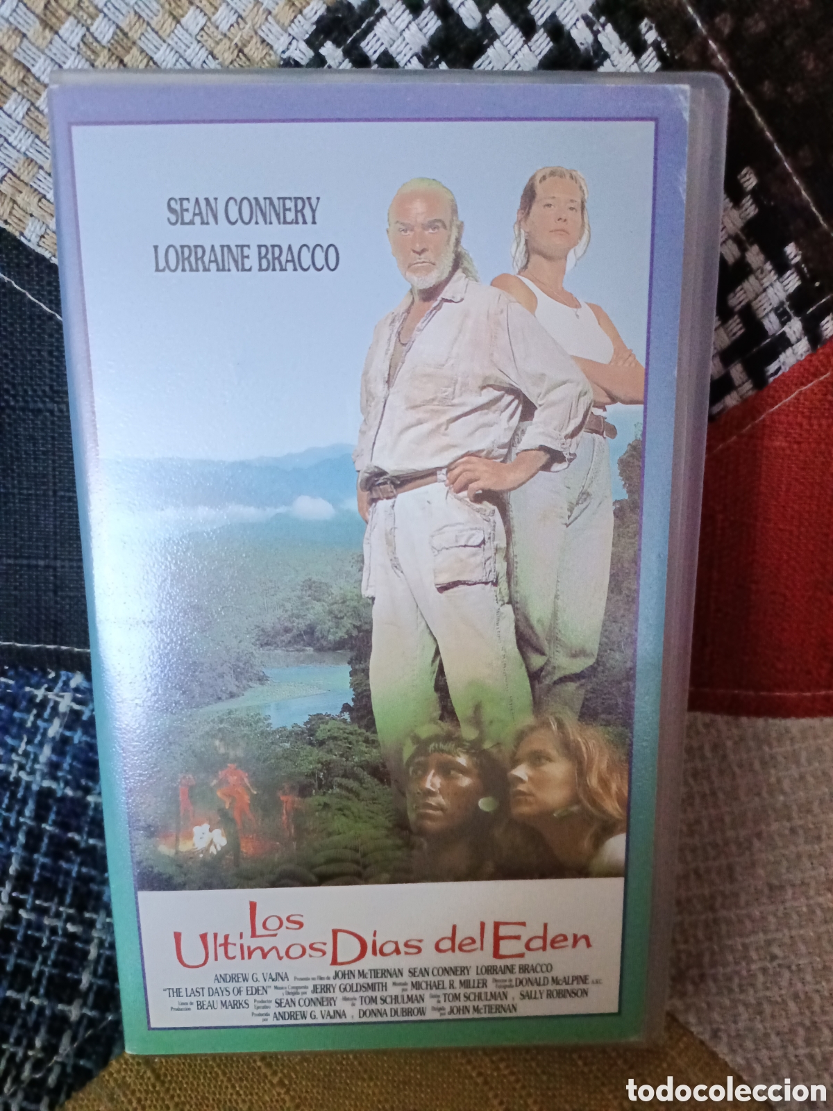 Cinema: VHS Los &Uacute;ltimos D&iacute;as del Ed&eacute;n -Sean Connery-