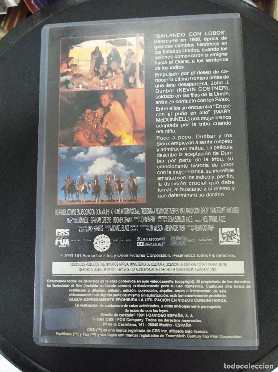 Cine: BAILANDO CON LOBOS - Foto 2