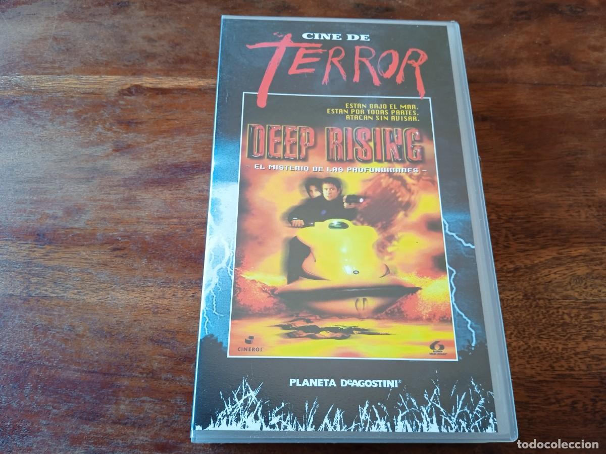 Cin&eacute;ma: Deep Rising el misterio de las profundidades - VHS original Lauren Video 1999 Coleccion Terror