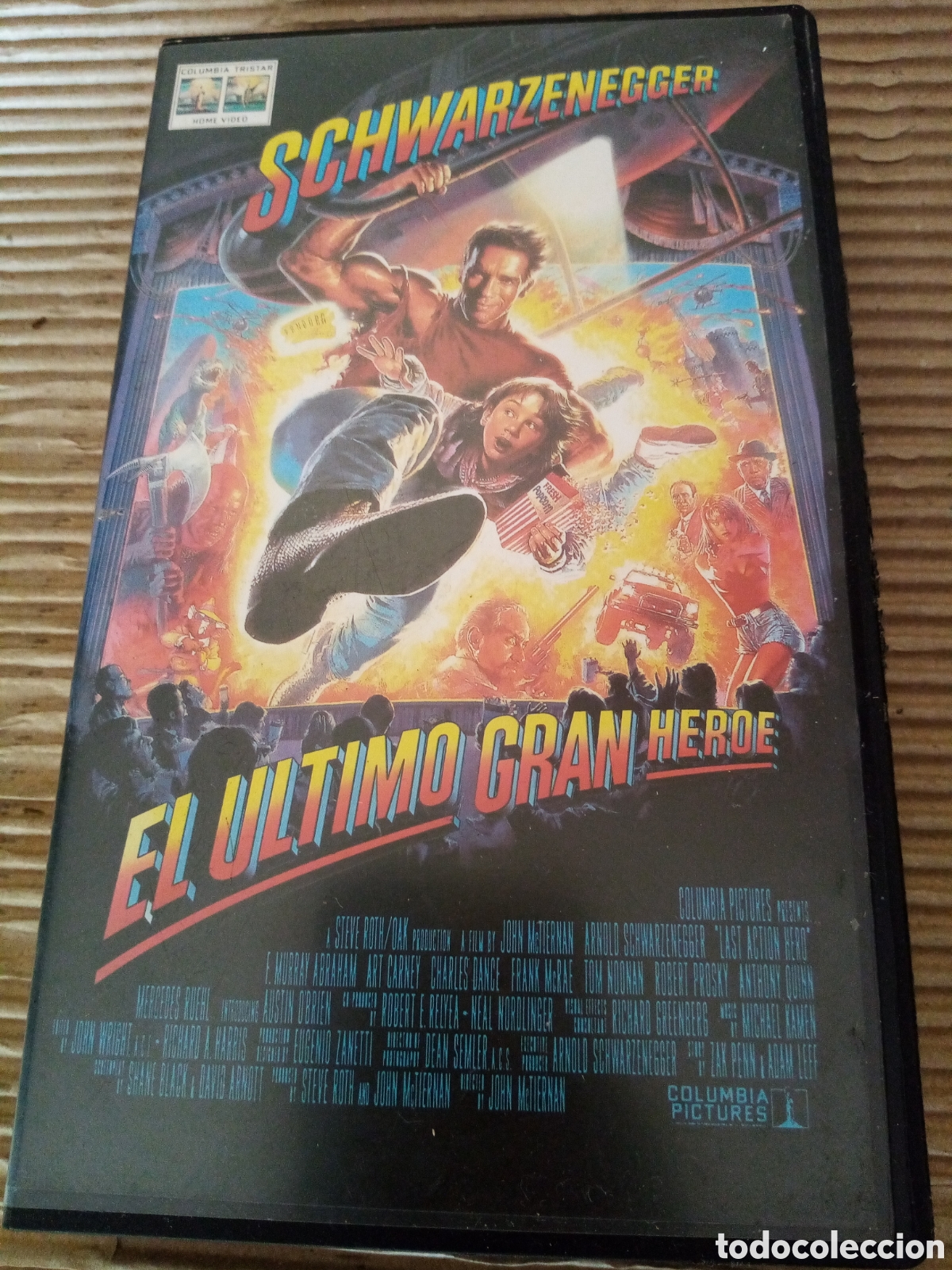 Cine: El &uacute;ltimo gran h&eacute;roe. VHS - Foto 1