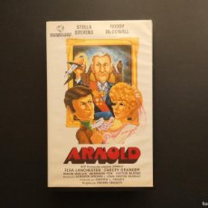 Cine: VHS ARNOLD - 1973 GEORG FENADY - JOYA POCO CONOCIDA Y ÚNICA EN TC - STEVENS - MCDOWALL - LANCHESTER