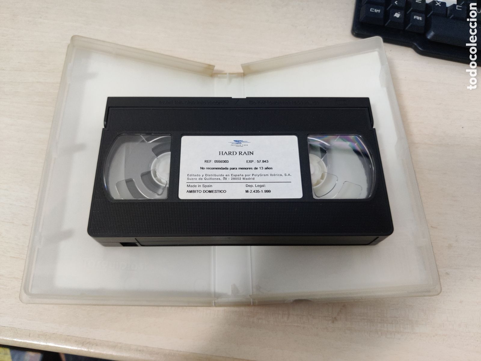 Cine: VHS HARD RAIN , MORGAN FREEMAN - Foto 4