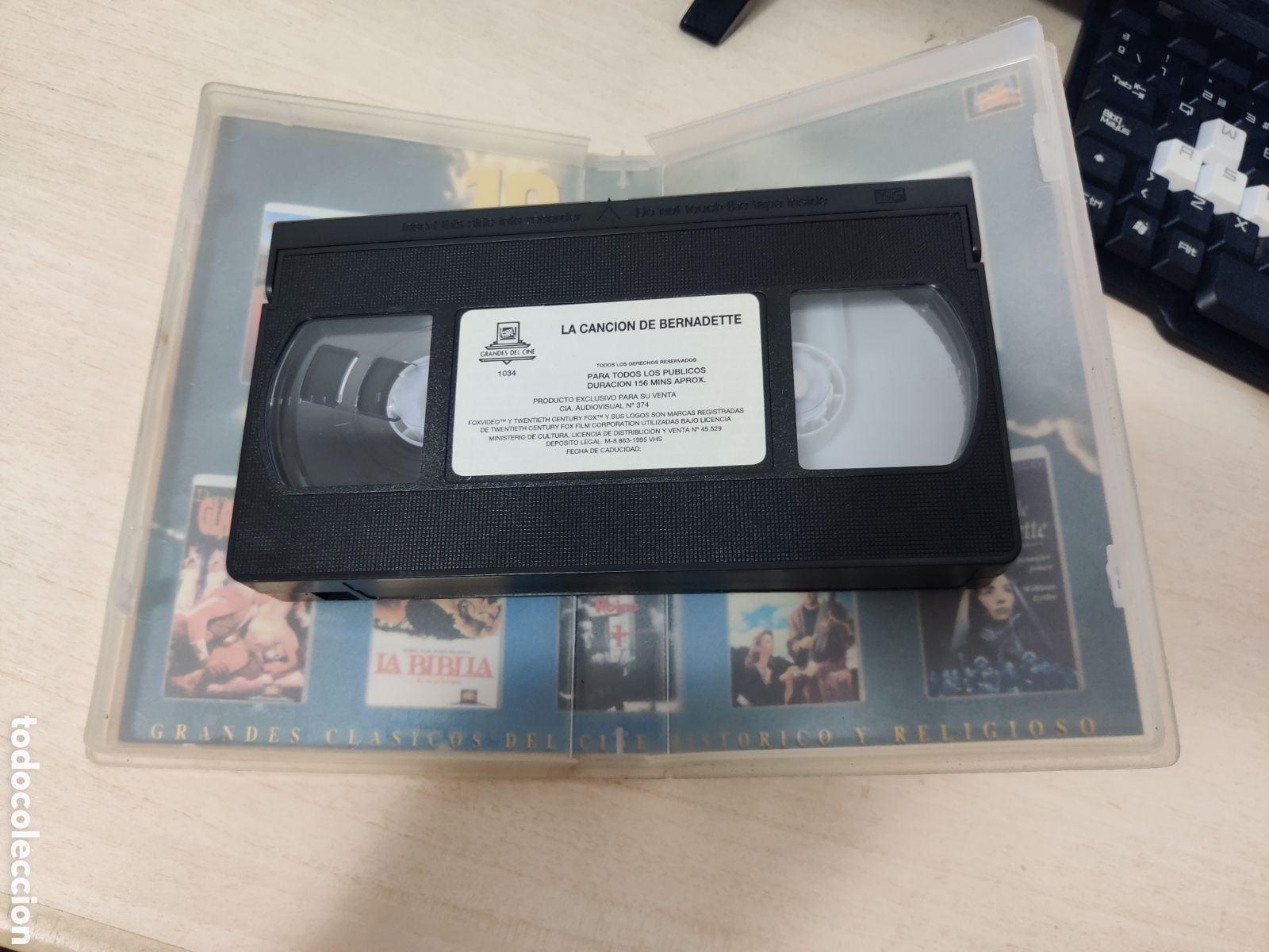 Cine: VHS LA CANCION DE BERNADETTE - Foto 4