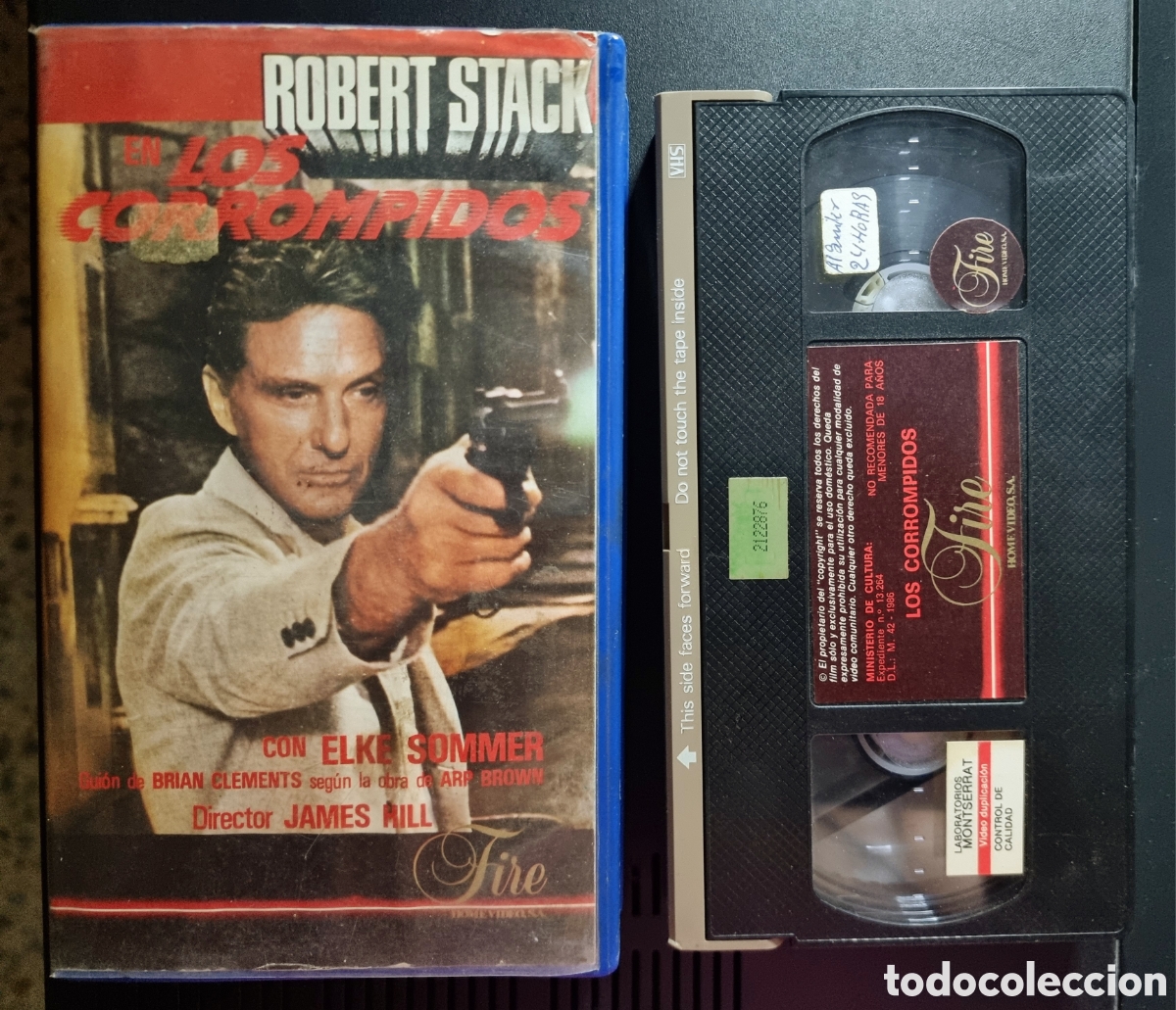 los corrompidos - robert stack, elke sommer, ja - Compra venta en  todocoleccion