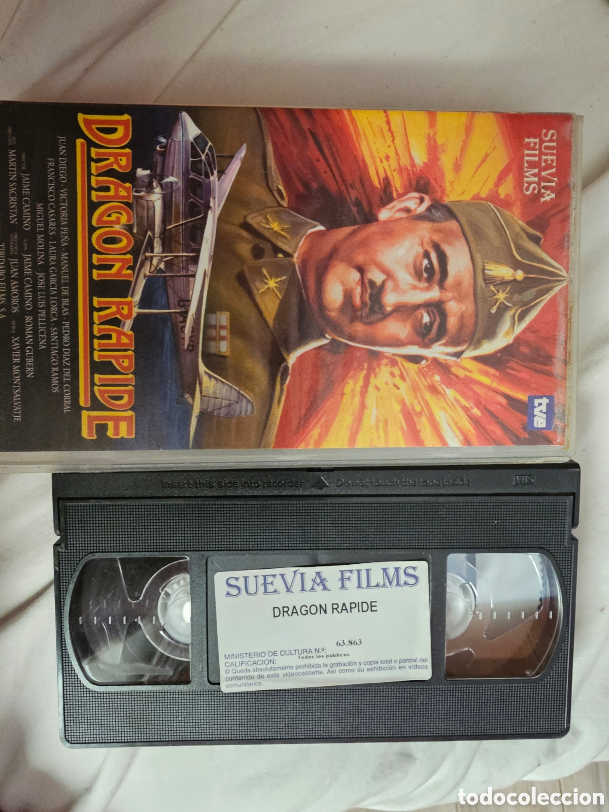 Cine: Drag&oacute;n Rapide vhs - Foto 1