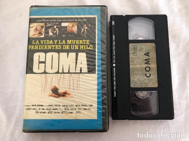 Cine: COMA / LA VIDA Y LA MUERTE PENDIENTES DE UN HILO / Michael Douglas / Dir. Michael Cripton / VHS - Foto 1