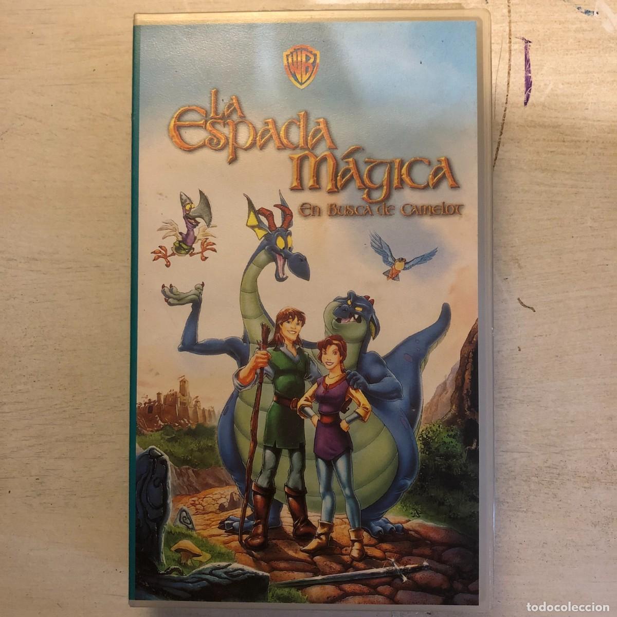 Cine: La espada m&aacute;gica - En busca de Camelot | VHS Segunda Mano