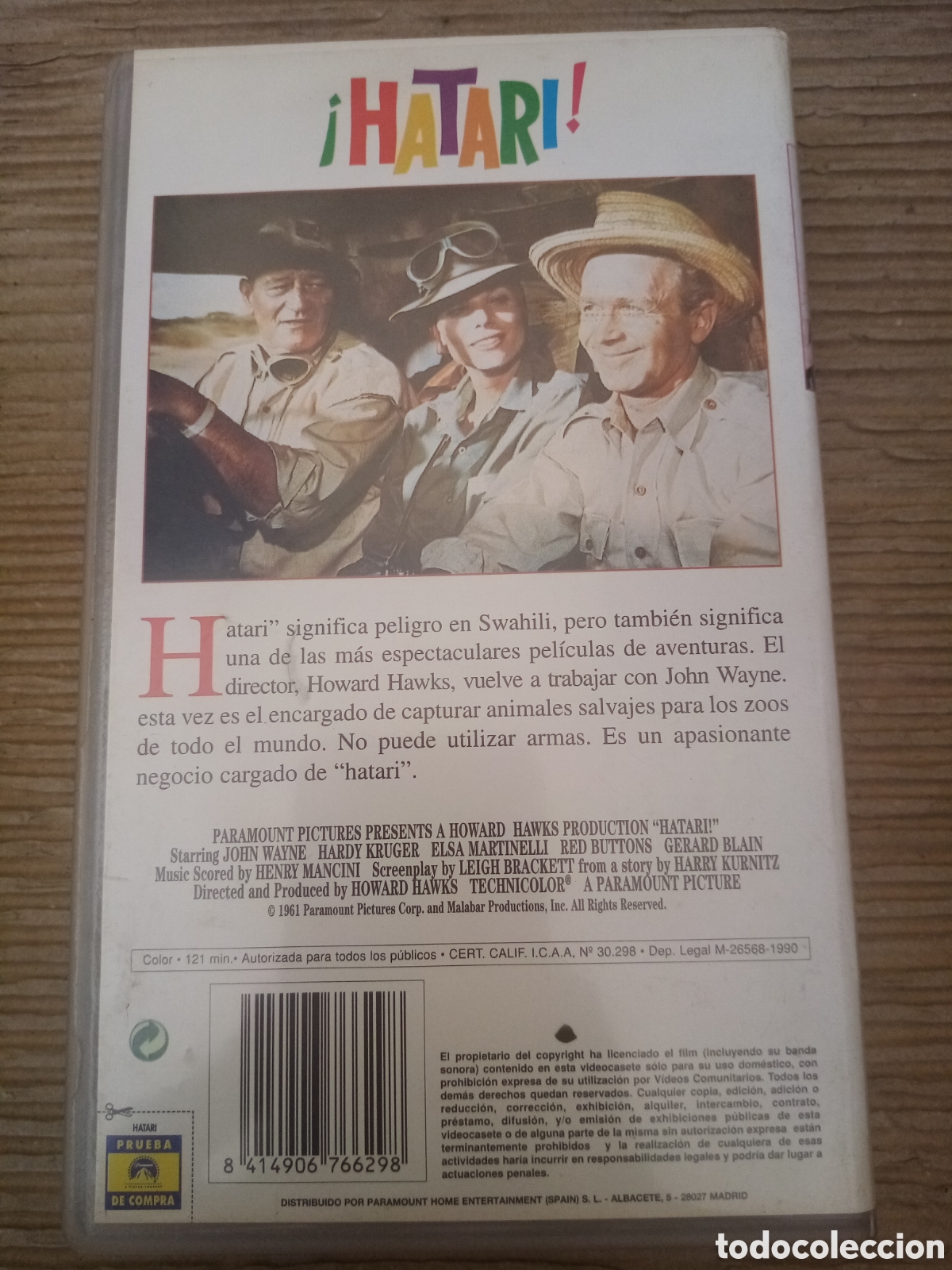 Cine: &iexcl;Hatari! VHS - Foto 3