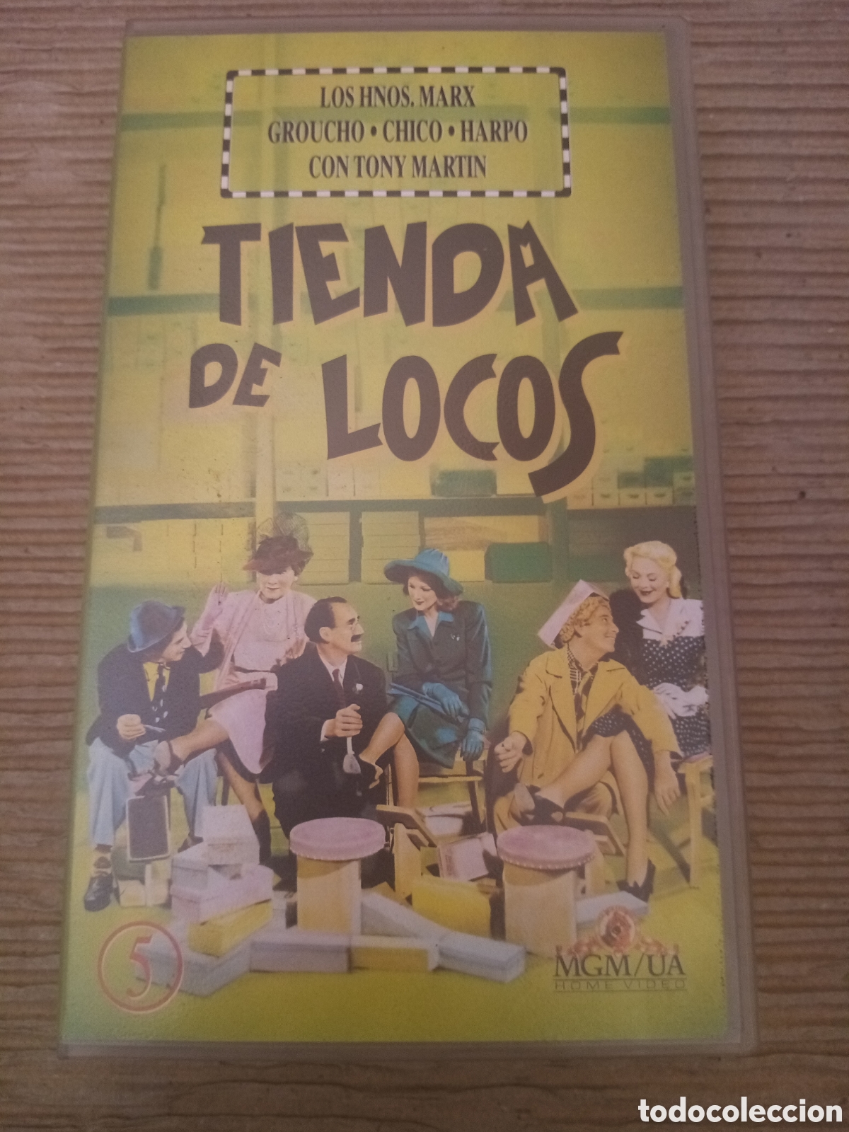Cinema: Tienda de locos. Los hnos. Max con Tony Mart&iacute;n. VHS