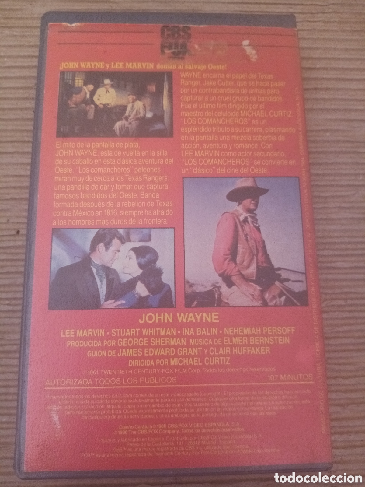 Cine: Los Comancheros. VHS - Foto 3
