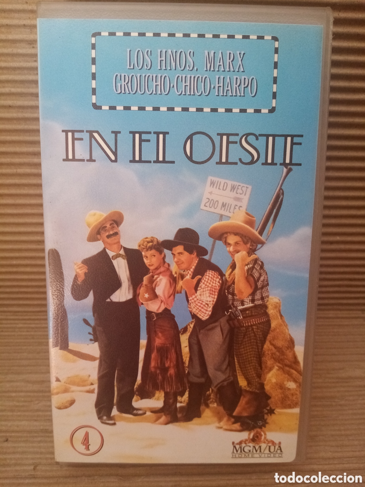 Cinema: En el oeste. VHS