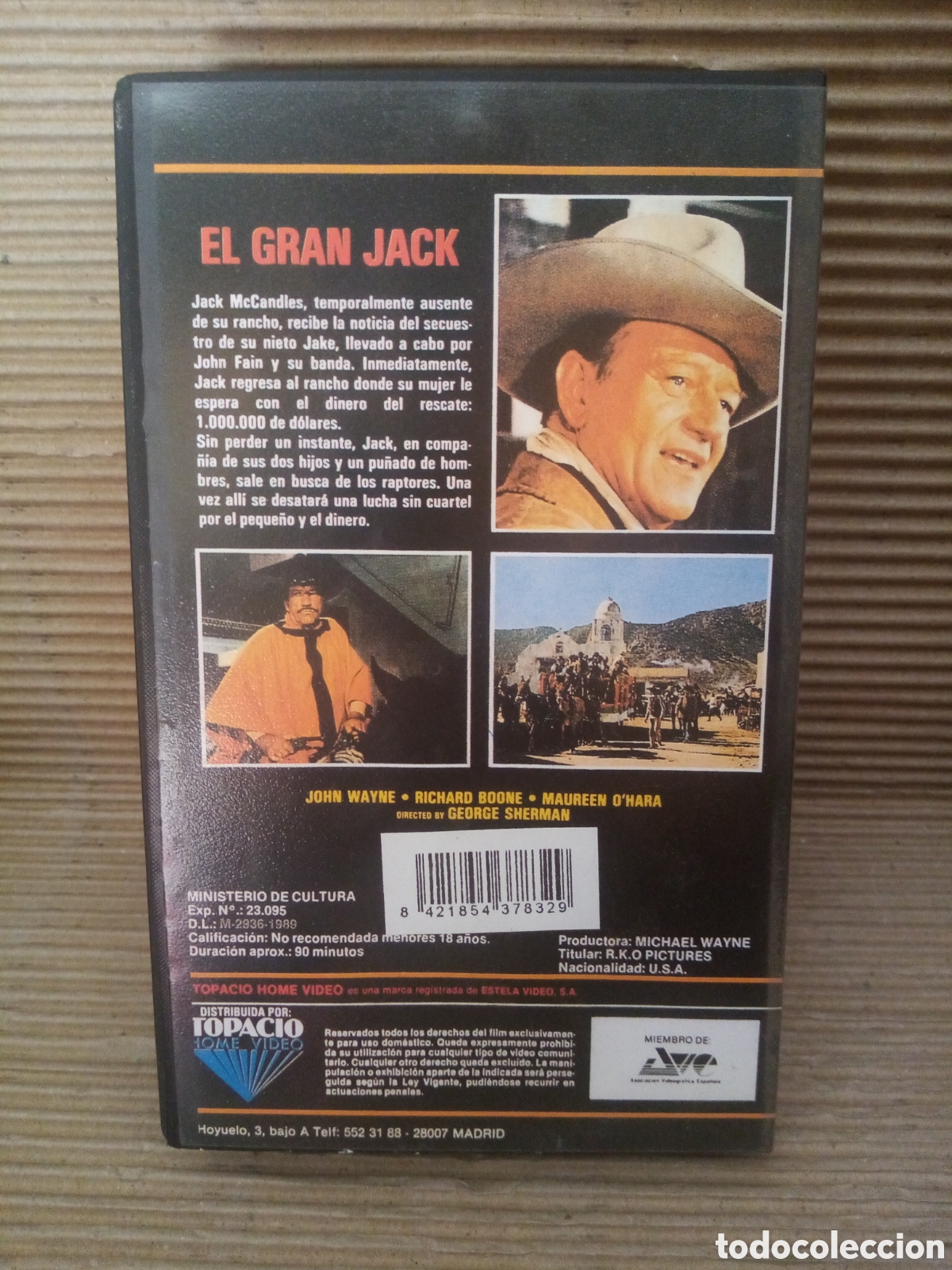 Cine: El gran Jack. VHS - Foto 3